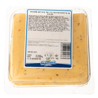 ΕΛΛΗΝΙΚΕΣ ΦΑΡΜΕΣ | Ελληνικές Φάρμες Υποκατάστατο Τομάτα και Ελιά Φέτες 200g