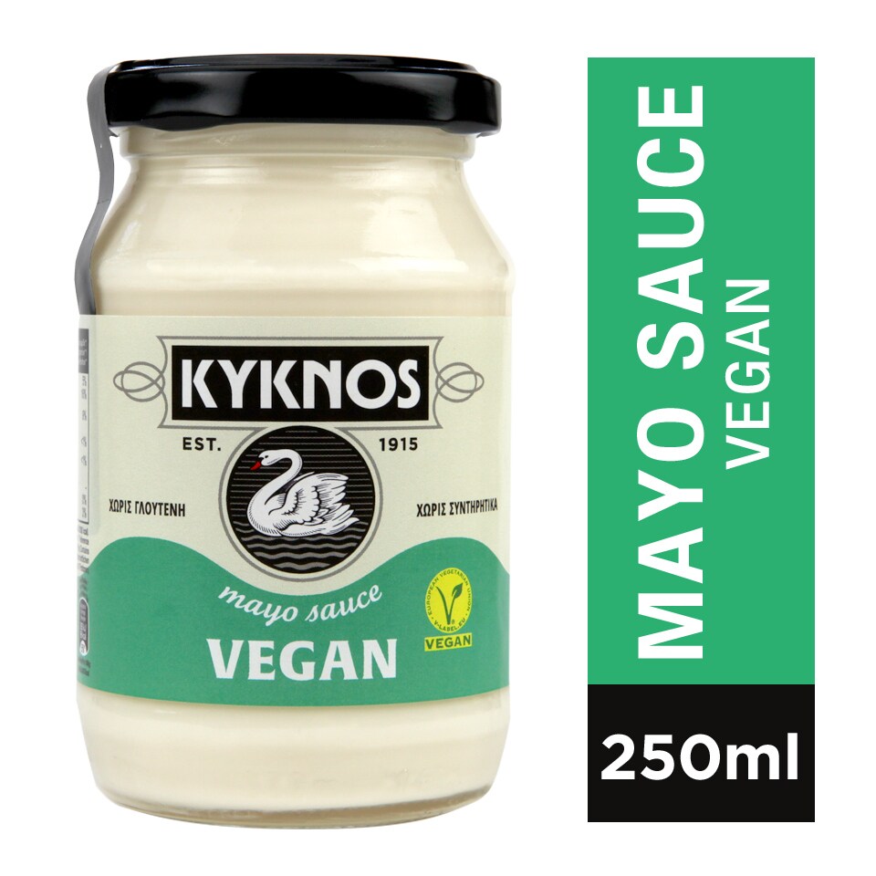 ΚΥΚΝΟΣ Αναπλήρωμα Μαγιονέζας Vegan Mayo Sauce 250g AB