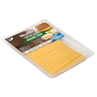 ΕΛΛΗΝΙΚΕΣ ΦΑΡΜΕΣ | Nuttrie Vegan Fasting Cheddar Substitute Slices 200g