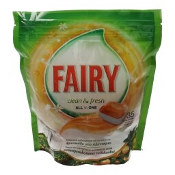 FAIRY | CLEAN & FRESH | ΤΑΜΠΛΕΤΕΣ ΠΛΥΝΤΗΡΙΟΥ ΠΙΑΤΩΝ CITRUS 35 ΤΕΜ
