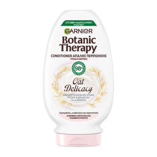BOTANIC THERAPY | Conditioner Oat Delicacy Γάλα Βρώμης & Κρέμα Ρυζιού 200ml