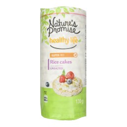 NATURE'S PROMISE | Ρυζογκοφρέτες Ανάλατες 130g