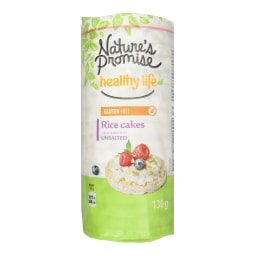 NATURE'S PROMISE | Ρυζογκοφρέτες Ανάλατες 130g