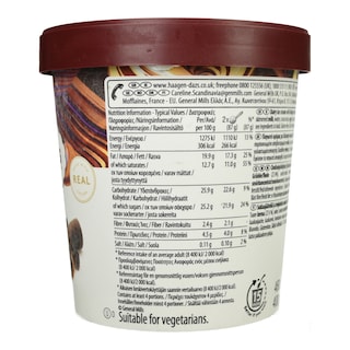 HAAGEN DAZS | Παγωτό Βέλγικη Σοκολάτα 400g