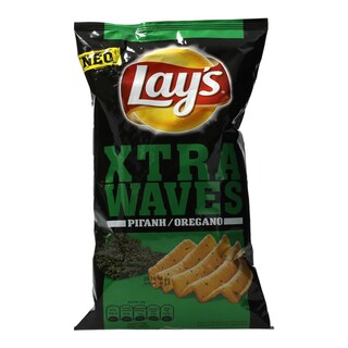 LAYS | ΤΣΙΠΣ ΜΕ ΡΙΓΑΝΗ XTRA WAVES 115 GR