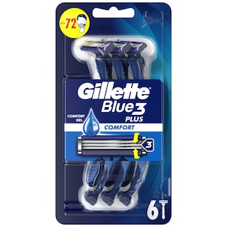 GILLETTE | Ξυραφάκια Blue 3 Plus Comfort 6 Τεμάχια
