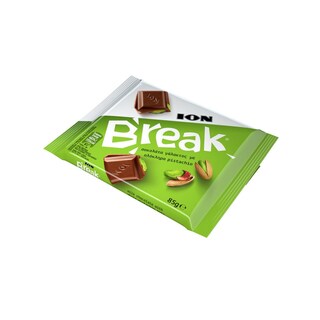 ΙΟΝ | BREAK | Σοκολάτα Γάλακτος Φιστίκι 85g