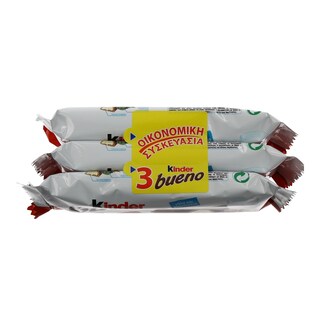 KINDER | ΣΟΚΟΛΑΤΑ FERRERO KINDER BUENO 3 X 46 GR