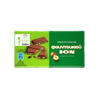 ΙΟΝ | ION MILK CHOC.SWEETENERS & HAZELN 60G