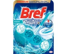 BREF | POWER ACTIVE | Μπλοκ Τουαλέτας WC Turquoise Activ Ocean 50g