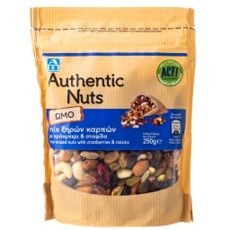 ΑΒ | Ανάμικτοι Ξηροί Καρποί Κράνμπερι & Σταφίδα Ωμοί 250gr