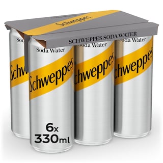 SCHWEPPES | Σόδα Κουτί 6x330ml