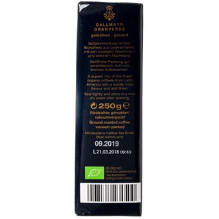 DALLMAYR | Καφές Φίλτρου Granverde 250gr