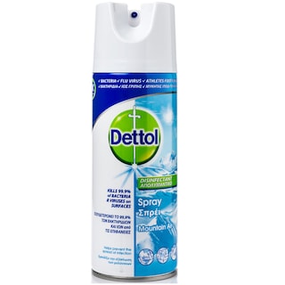 DETTOL | SPRAY ΓΕΝΙΚΟΥ ΚΑΘΑΡΙΣΜΟΥ MOUNTAIN AIR 400 ML