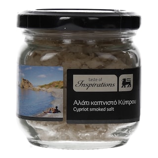 TASTE OF INSPIRATIONS | ΑΛΑΤΙ ΚΑΠΝΙΣΤΟ ΚΥΠΡΟΥ ΓΥΑΛΙΝΟ ΒΑΖΟ 100 GR