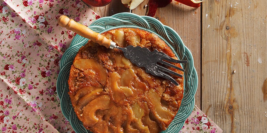 Αναποδογυρισμένη μηλόπιτα