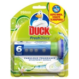 DUCK | FRESH DISCS | Block Λεκάνης WC Lime 36ml