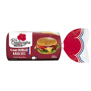 LA BOULANGERE | Ψωμί Burger Brioche 4x50g