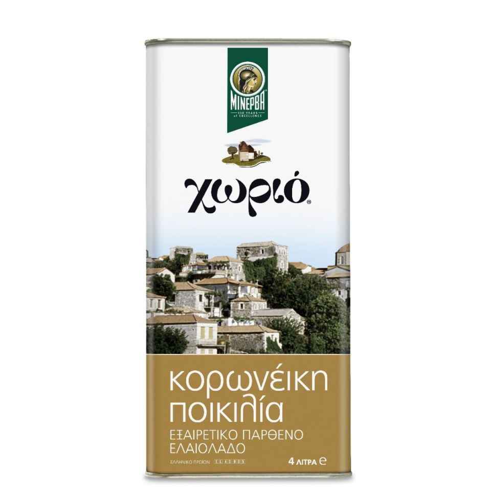 ΧΩΡΙΟ Ελαιόλαδο Εξαιρετικό Παρθένο Κορωνέικη Ποικιλία 4lt