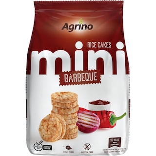 AGRINO | Ρυζογκοφρέτες Μίνι Barbeque 50g