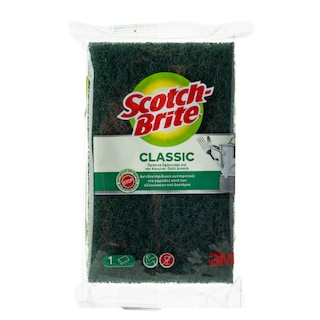SCOTCH BRITE | Σφουγγάρι Πράσινο Κουζίνας Αντιβακτηριδιακό