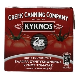 ΚΥΚΝΟΣ | Τομάτα Passata Κλασικό 7% Χάρτινο 500 gr