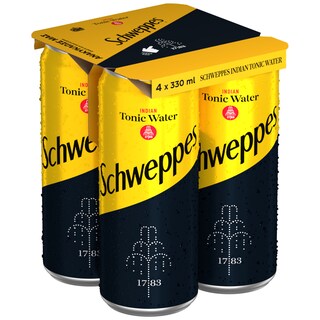 SCHWEPPES | Αναψυκτικό Indian Tonic Water 4x330ml