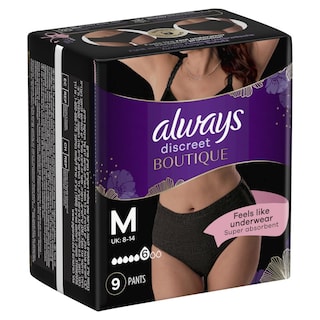 ALWAYS | DISCREET | Εσώρουχα Ακράτειας Discreet Boutique Medium Plus 9 Τεμάχια
