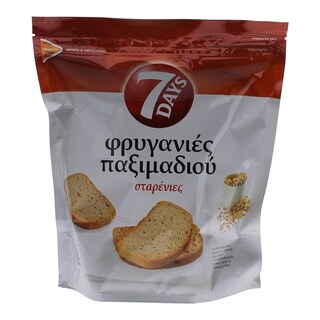 7DAYS | ΦΡΥΓΑΝΙΕΣ ΠΑΞΙΜΑΔΙΟΥ ΣΙΤΟΥ 200 GR