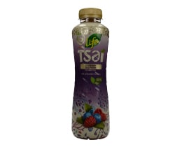 LIFE | ICE TEA ΠΡΑΣΙΝΟ ΤΣΑΪ ΜΠΛΟΥΜΠΕΡΙ ΚΑΙ ΡΑΣΜΠΕΡΙ 500 ML