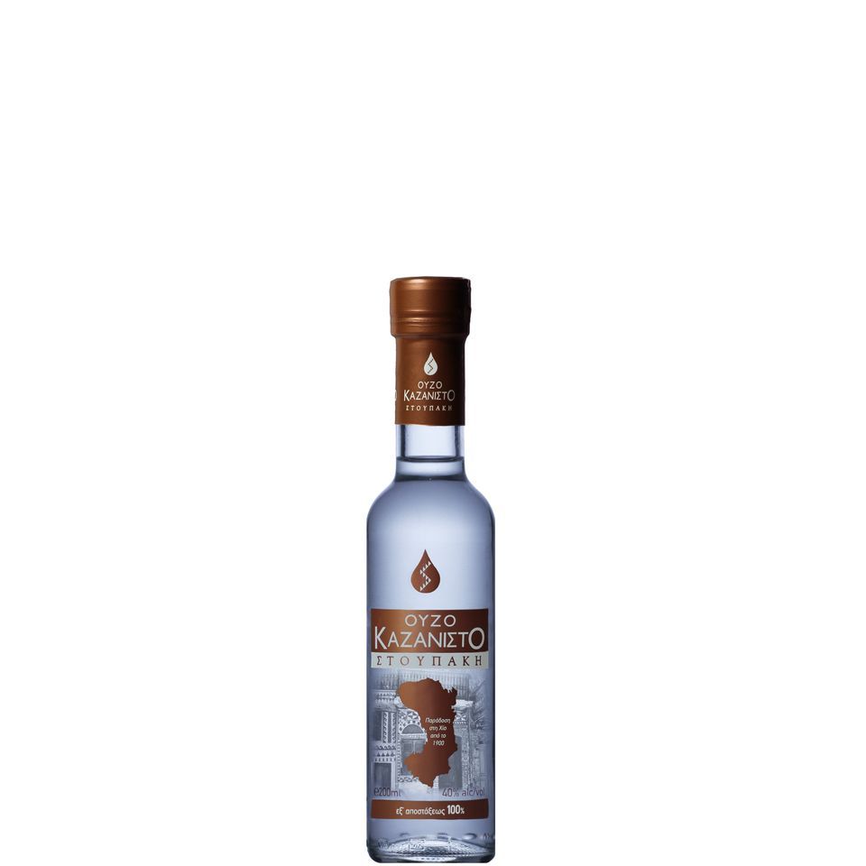 ΚΑΖΑΝΙΣΤΟ Ούζο Καζανιστό Στουπάκη 200ml