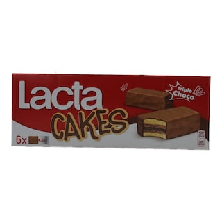 LACTA | CAKE BAR TRIPLE CHOCO 180 GR