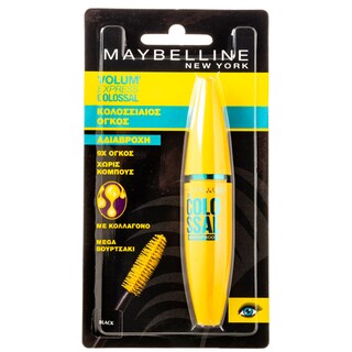 GEMEY | ΜΑΣΚΑΡΑ COLOSSAL BLACK 1TEM