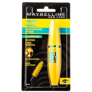 GEMEY | Μάσκαρα Colossal Αδιάβροχη  1 τεμάχιο