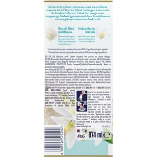 LENOR | Μαλακτικό Ρούχων Limeblossom & Sea Salt 38 Μεζούρες
