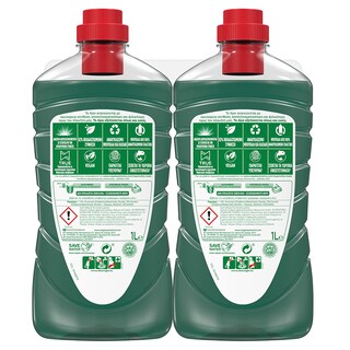 AJAX | Υγρό Καθαρισμού Boost Charcoal & Lime 1lt 1+1 Δώρο