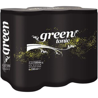 GREEN | GREEN TONIC SLEEK CAN 6X330ML