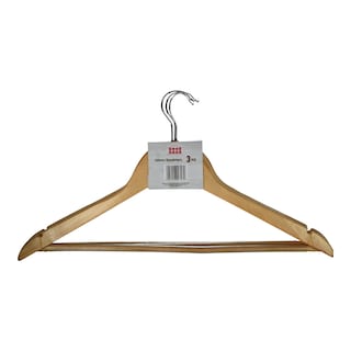 - | Κρεμάστρες Ξύλινες 3 Τεμάχια