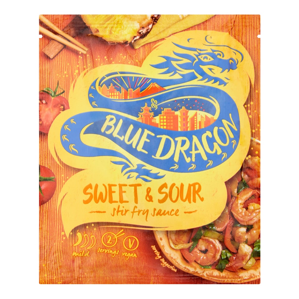 BLUE DRAGON Σως Wok Γλυκόξινη 120g