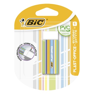 BIC | Γόμα Plast Office 1 Τεμάχιο