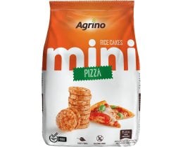 AGRINO | Ρυζογκοφρέτες Μίνι Pizza 50g