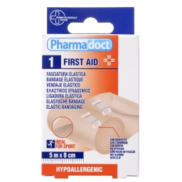 PHARMADOCT | ΕΠΙΔΕΣΜΟΣ ΕΛΑΣΤΙΚΟΣ 8 CM Χ 5 Μ 1 ΤΕΜ