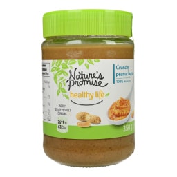 NATURE'S PROMISE | Φυστικοβούτυρο Τραγανό 350g