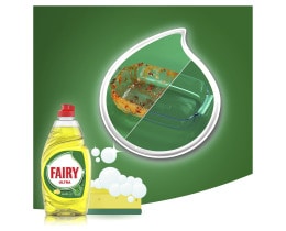 FAIRY | Υγρό Απορρυπαντικό Πιάτων Λεμόνι Ultra 400ml