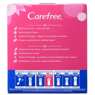 CAREFREE | Σερβιέτες Flexiform Εκχύλισμα Βαμβακιού 30 + 26 Τεμάχια Δώρο