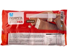 ΑΒ | Γκοφρέτες με Επικάλυψη Σοκολάτα Γάλακτος 4 X 33gr