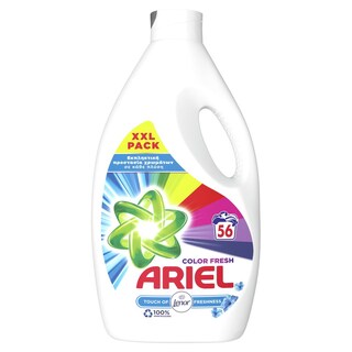 ARIEL | Υγρό Πλυντηρίου Ρούχων Touch of Lenor Color 56 Μεζούρες