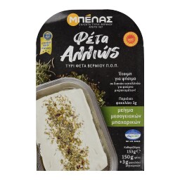 ΜΠΕΛΑΣ | Τυρί Φέτα Βερμίου Μπαχαρικά 153gr