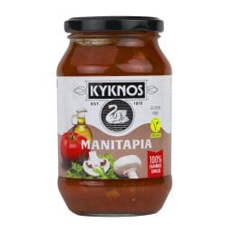 ΚΥΚΝΟΣ | Σάλτσα Τομάτας Ελληνική Με Μανιτάρια & Μαϊντανό 425gr