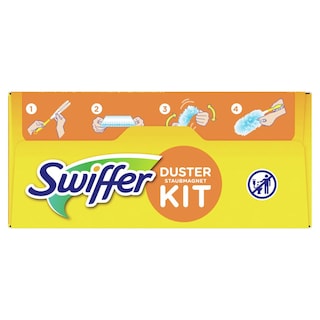 SWIFFER | Πανάκια Καθαρισμού Duster Kit Λαβή + 5 Πανάκια 1 Τεμάχιο